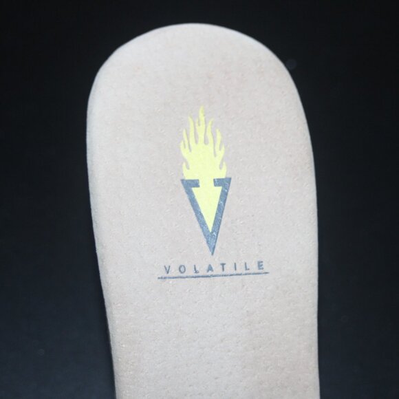 LADIES VOLATILE WEDGE SLIDE/SANDALS - 9 - SOFT GOLD - Picture 8 of 9